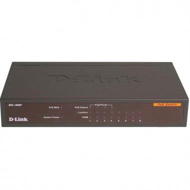 Коммутатор D-Link DES-1008P+/A1A